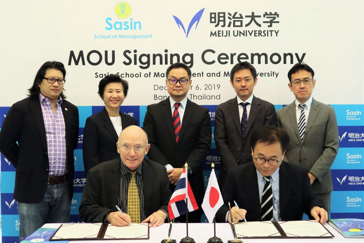 Sasin Establishes Partnership With Japan S Meiji University Sasin School Of Management