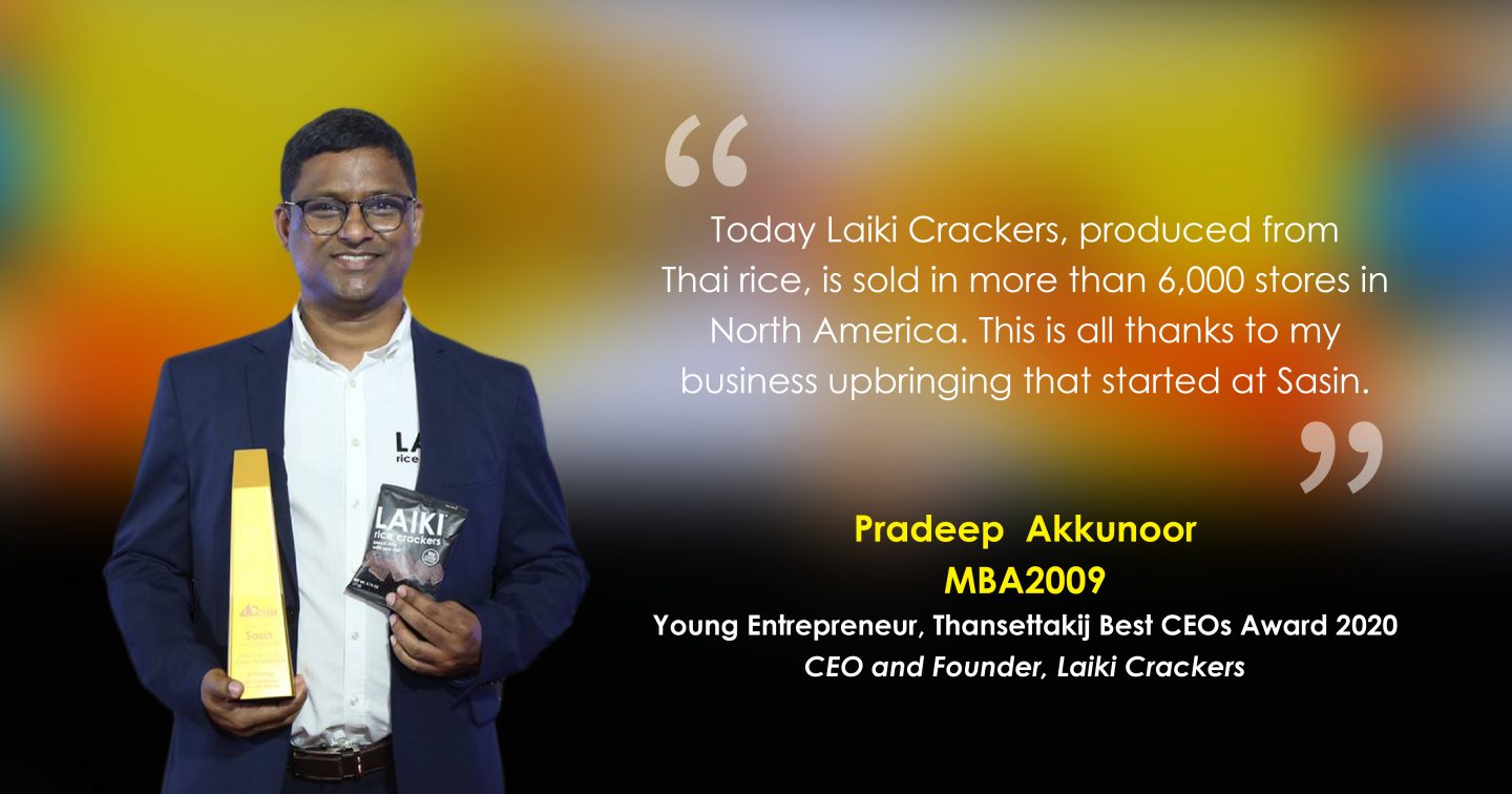 Sasin alumnus receives BEST CEO Award for Young Entrepreneurs