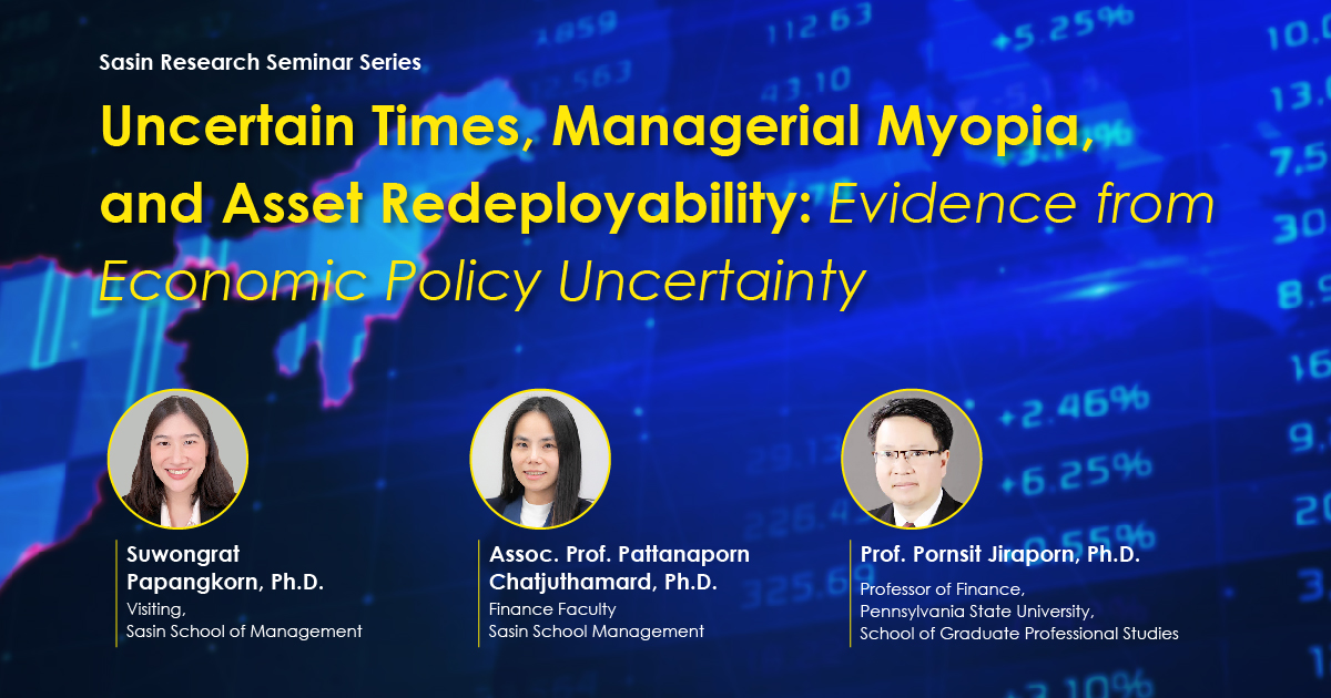 Uncertain Times Managerial Myopia And Asset Redeployability Evidence From Economic Policy 0280