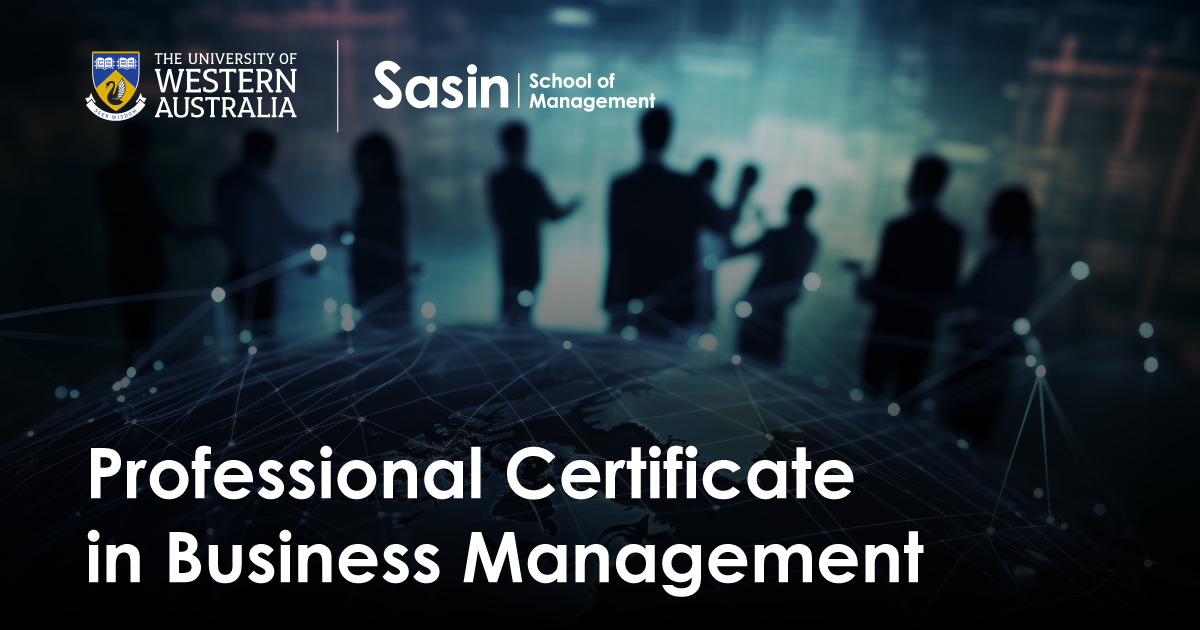 Professional Certificate in Business Management from Sasin