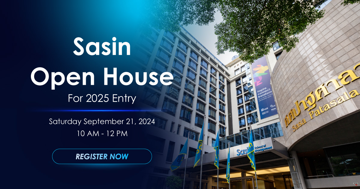 Sasin Open House September 2024 Sasin School of Management