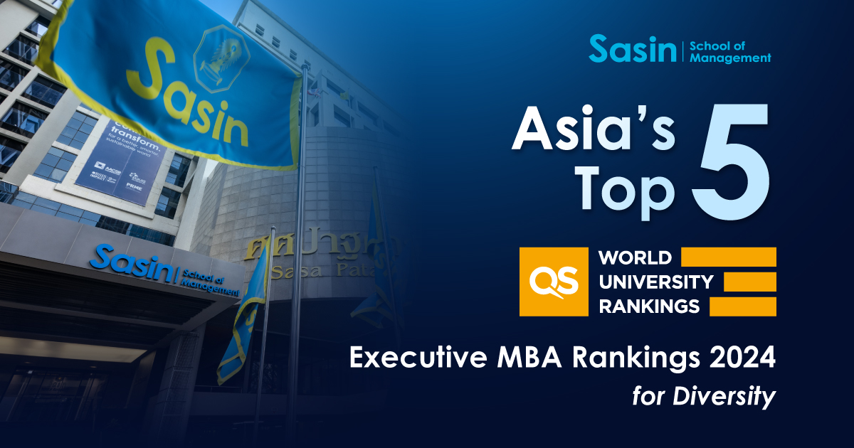 Sasin Scores in the Top Five for Diversity in QS Executive MBA Rankings ...