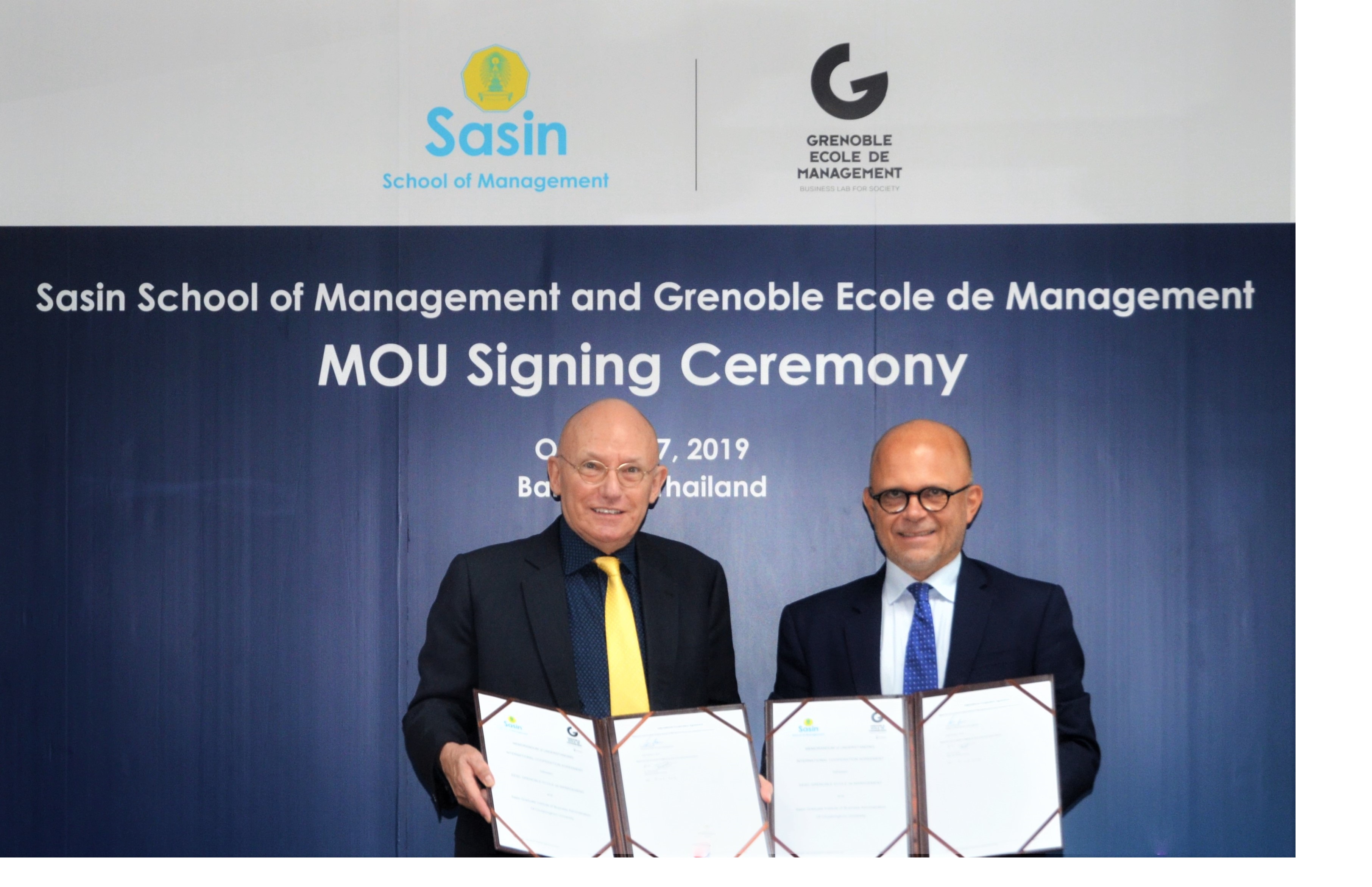 MoU Sasin Grenoble